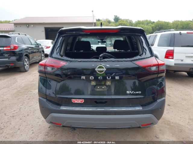 JN8BT3BB9PW461662 Nissan Rogue Sv Intelligent Awd