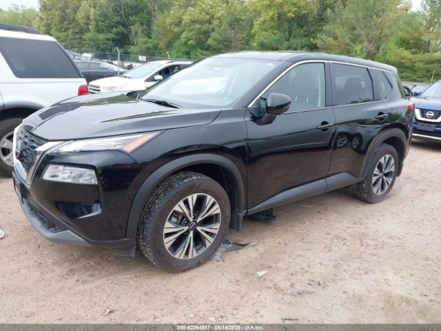 JN8BT3BB9PW461662 Nissan Rogue Sv Intelligent Awd