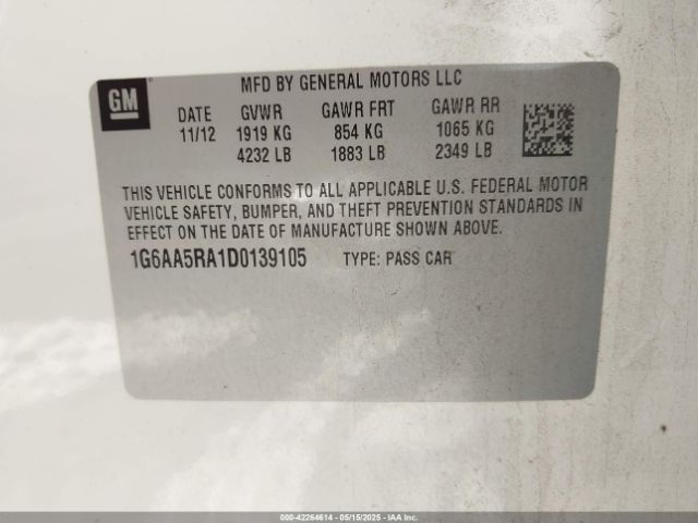 2013 CADILLAC ATS 1G6AA5RA1D0139105 Photo 8