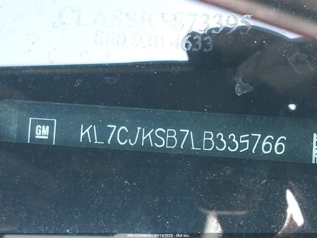 2020 CHEVROLET TRAX KL7CJKSB7LB335766 Photo 8