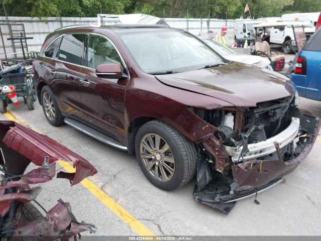 2015 Acura Mdx Advance Pkg W/entertainment Pkg მანქანა იყიდება აუქციონზე, vin: 5FRYD4H83FB020311, აუქციონის ნომერი: 42264668