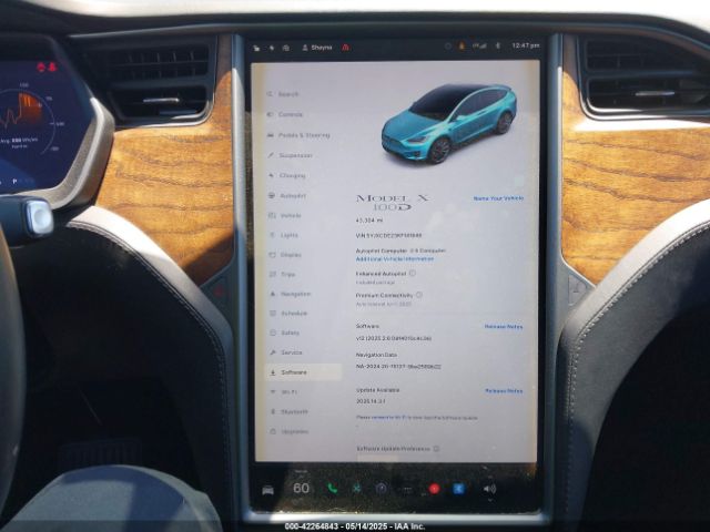 5YJXCDE23KF141849 Tesla Model X 100d/75d/long Range/standard Range