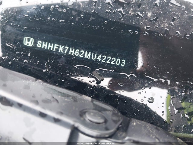 SHHFK7H62MU422203 Honda CIVIC EX