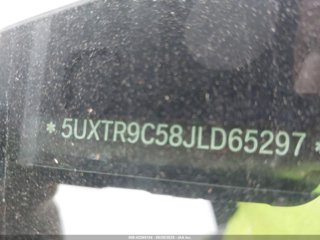 5UXTR9C58JLD65297 BMW X3 Xdrive30i