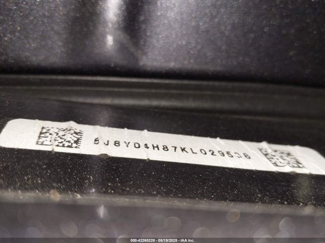 5J8YD4H87KL029538 Acura Mdx Advance Pkg