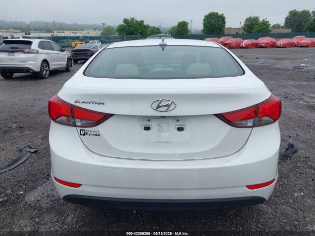 5NPDH4AE2GH654376 Hyundai ELANTRA SE