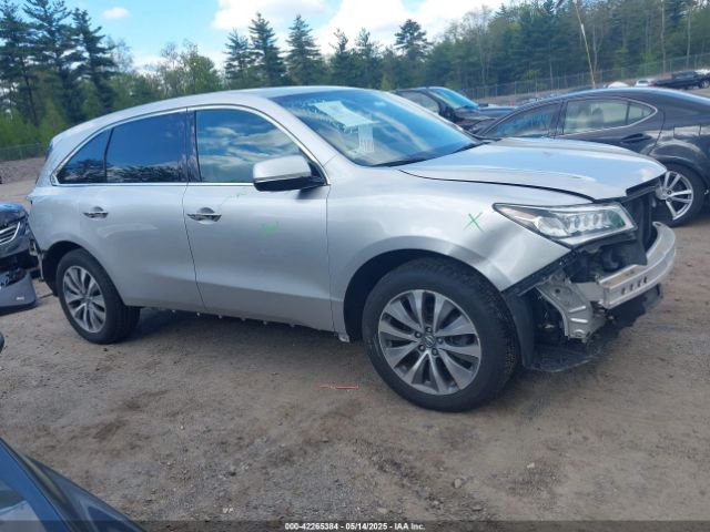 5FRYD4H4XFB020741 Acura Mdx Technology Package
