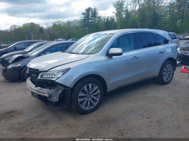 5FRYD4H4XFB020741 Acura Mdx Technology Package