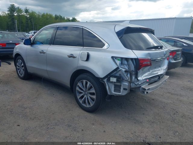 5FRYD4H4XFB020741 Acura Mdx Technology Package