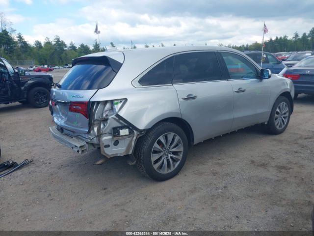 5FRYD4H4XFB020741 Acura Mdx Technology Package