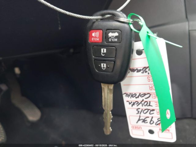 2T1BURHE4FC321149 Toyota COROLLA LE