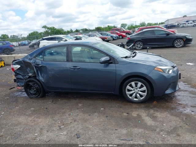 2T1BURHE4FC321149 Toyota COROLLA LE