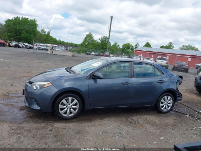 2T1BURHE4FC321149 Toyota COROLLA LE