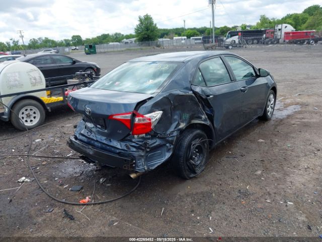 2T1BURHE4FC321149 Toyota COROLLA LE