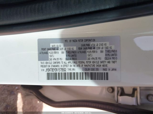 2022 MAZDA CX-5 JM3KFBEM3N1576592 Photo 8