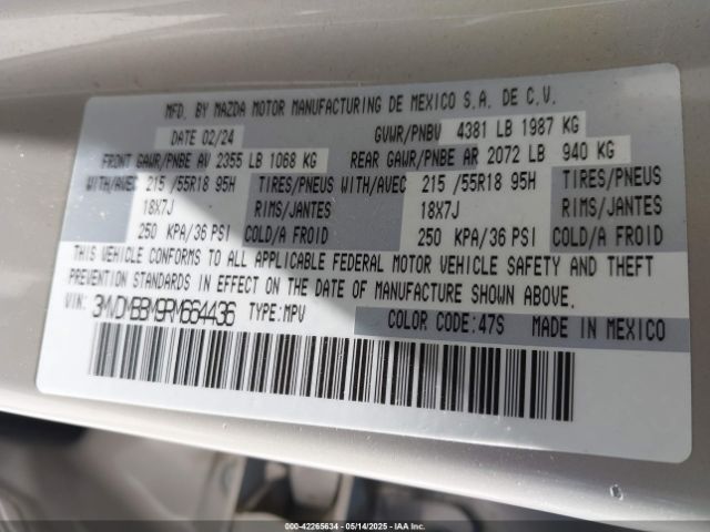 3MVDMBBM9RM664436 Mazda Cx-30 2.5 S Select Sport