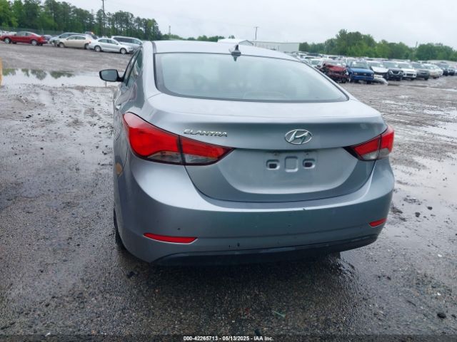 5NPDH4AE9GH741031 Hyundai ELANTRA SE