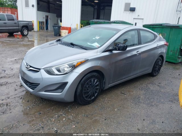 5NPDH4AE9GH741031 Hyundai ELANTRA SE