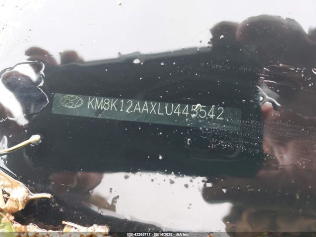 KM8K12AAXLU445542 Hyundai Kona Se