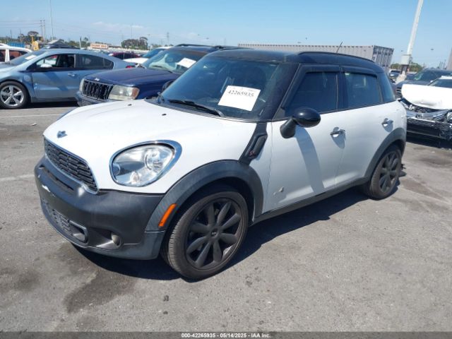 2012 MINI COOPER S COUNTRYMAN WMWZC5C54CWM11869 Photo 1