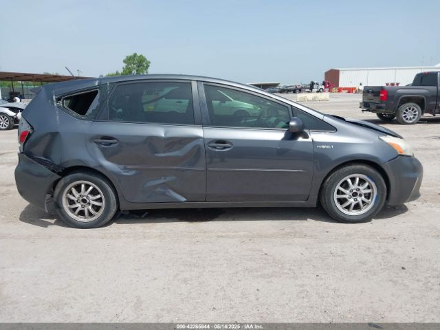 JTDZN3EU1E3324828 Toyota Prius V Three