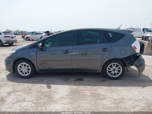 JTDZN3EU1E3324828 Toyota Prius V Three