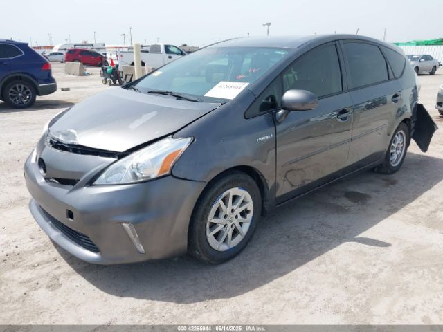 JTDZN3EU1E3324828 Toyota Prius V Three