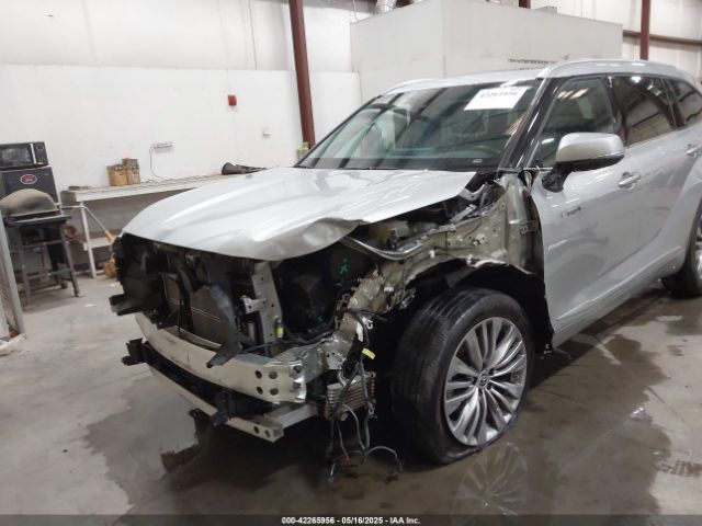 5TDEBRCH6MS062074 Toyota Highlander Hybrid Platinum