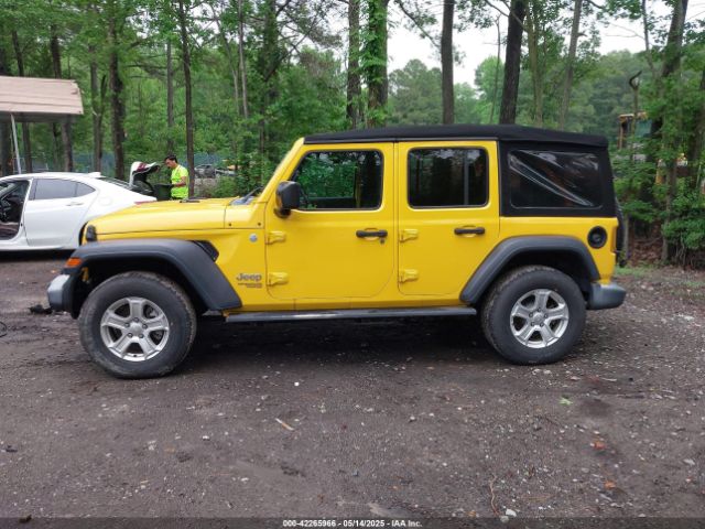 1C4HJXDNXKW565788 Jeep Wrangler Unlimited Sport S 4x4