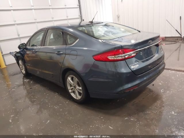 3FA6P0LU4JR110044 Ford Fusion Hybrid Se