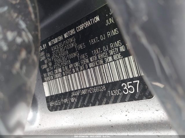 2017 MITSUBISHI OUTLANDER SPORT JA4AP3AW1HZ066028 Photo 8