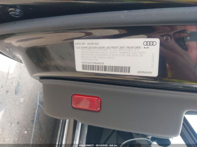 2021 AUDI A6 WAUD3AF27MN046535 Photo 8