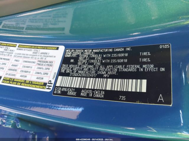 2025 LEXUS NX 250 2T2GDCAZ9SC024917 Photo 8
