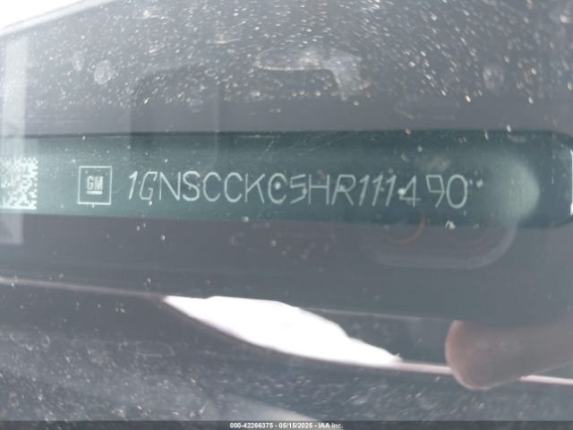 1GNSCCKC5HR111490 Chevrolet Tahoe Premier