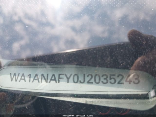 WA1ANAFY0J2035243 Audi Q5 2.0t Premium/2.0t Tech Premium