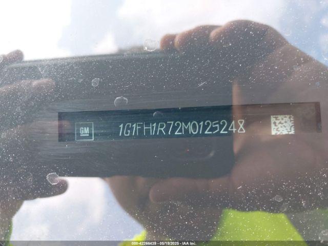 1G1FH1R72M0125248 Chevrolet Camaro Rwd  2ss