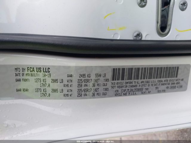 2020 JEEP CHEROKEE 1C4PJMLBXLD538959 Photo 8