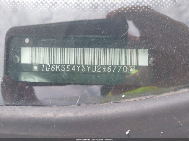 2000 CADILLAC SEVILLE 1G6KS54Y3YU296770 Photo 8