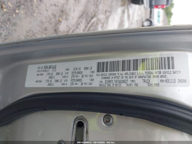 3C6RR7LTXFG629627 RAM 1500 Big Horn