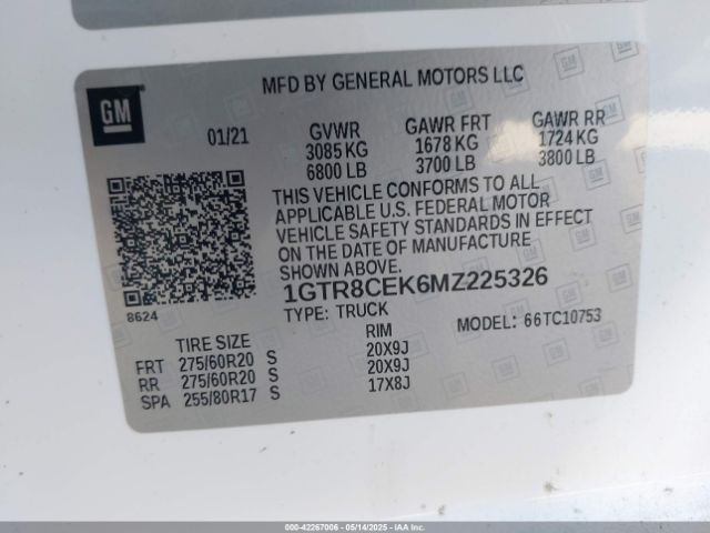 1GTR8CEK6MZ225326 GMC Sierra 1500 2wd Double Cab Standard Box Elevation