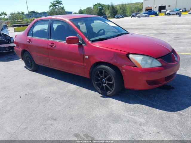 2005 MITSUBISHI LANCER JA3AJ26E05U038603