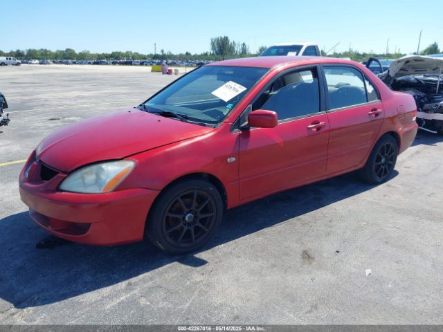 2005 MITSUBISHI LANCER JA3AJ26E05U038603 Photo 1