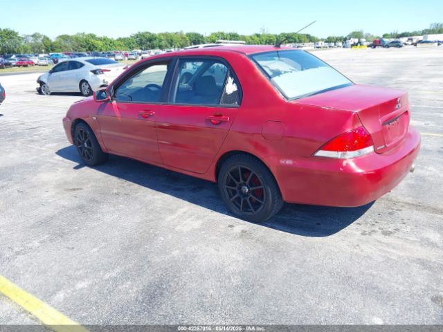 2005 MITSUBISHI LANCER JA3AJ26E05U038603 Photo 2