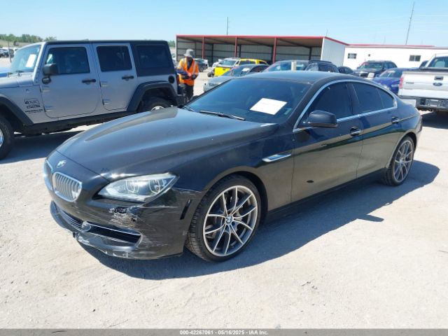 2013 BMW 650I GRAN COUPE WBA6B4C50DD098123 Photo 1