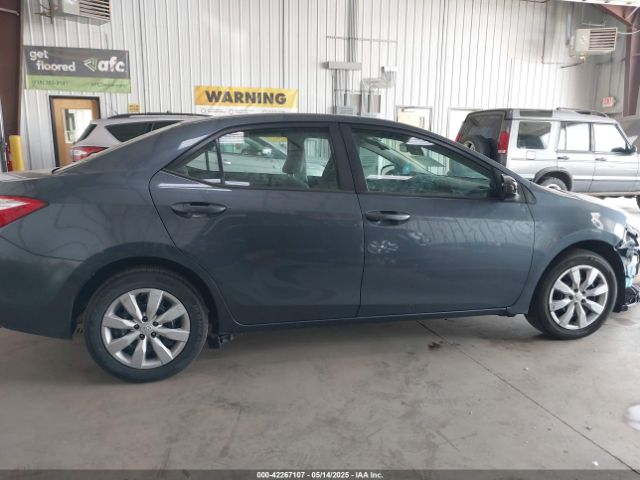 2T1BURHE1FC456007 Toyota COROLLA LE