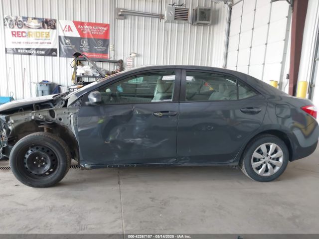 2T1BURHE1FC456007 Toyota COROLLA LE