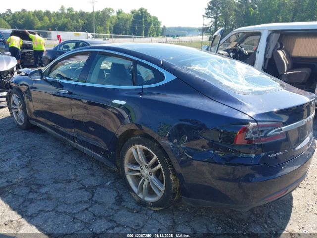 2014 TESLA MODEL S 5YJSA1H14EFP44251 Photo 2