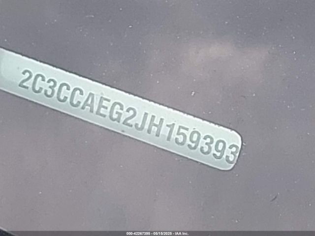 2C3CCAEG2JH159393 Chrysler 2018