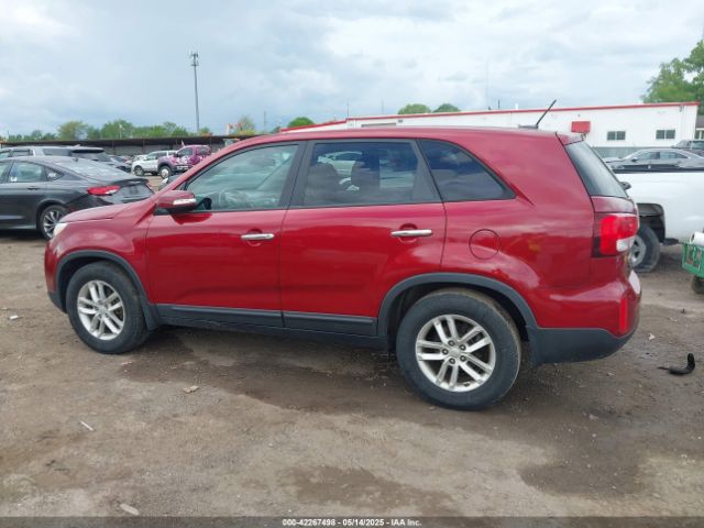 5XYKT3A61EG537207 KIA SORENTO LX