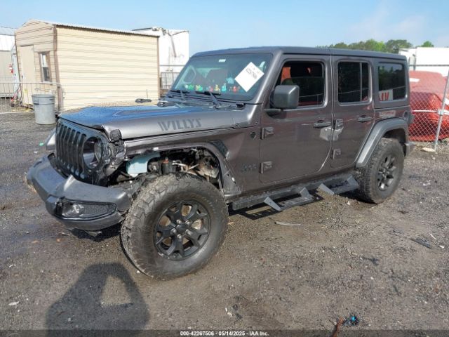 2021 JEEP WRANGLER UNLIMITED 1C4HJXDG2MW646904 Photo 1